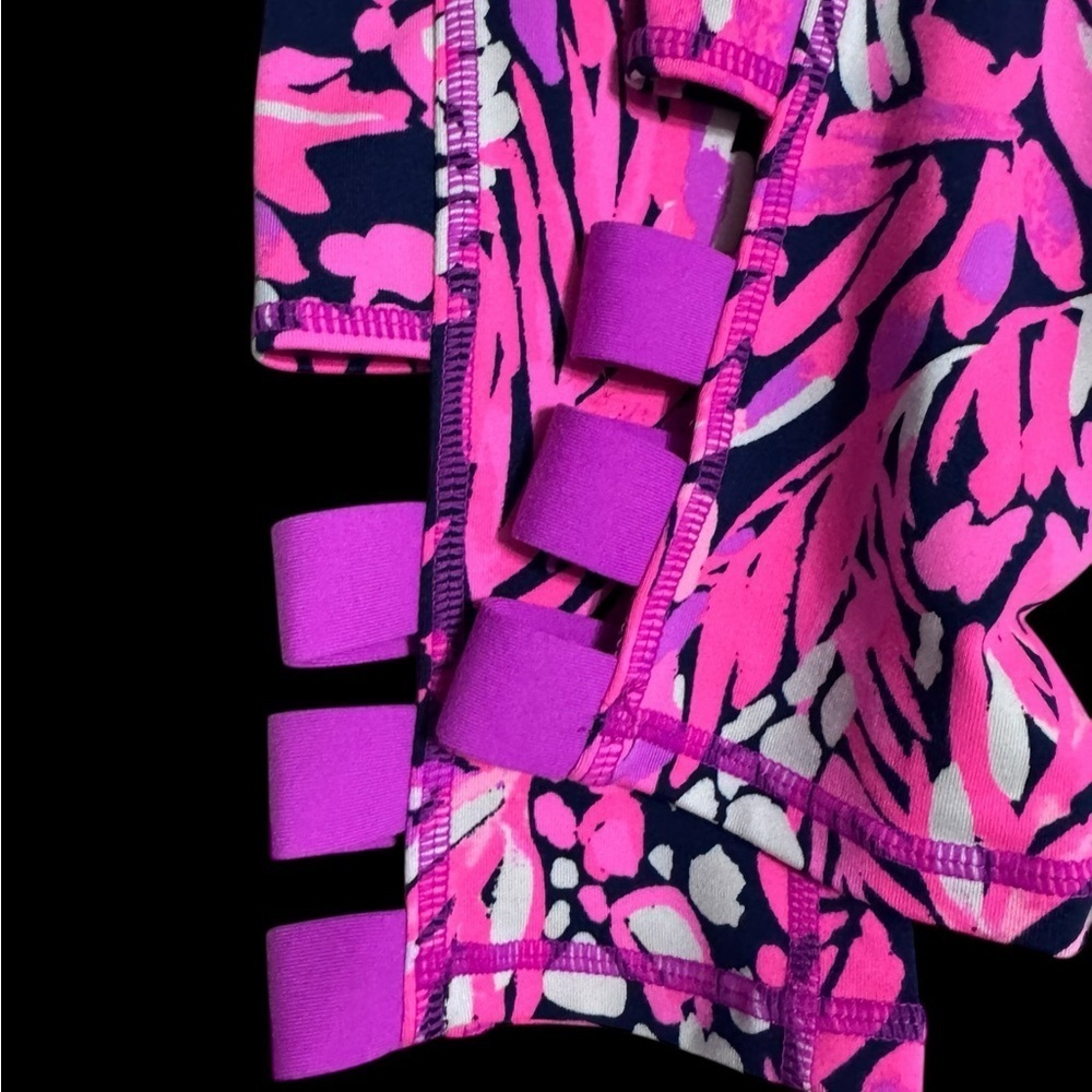 Lilly Pulitzer Pink and Purple Pants - Picture 2 of 4